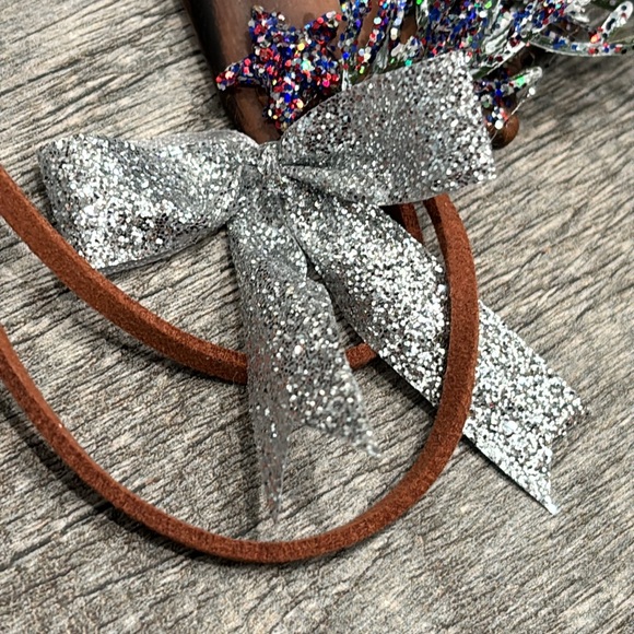 Holiday Horses: “Liberty” design. Decorated Christmas/holiday horse ornament - Picture 7 of 13